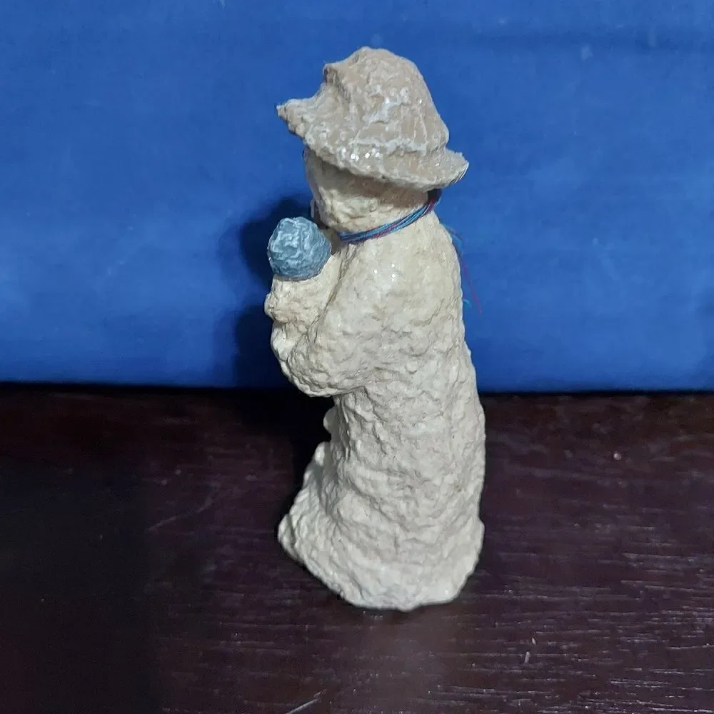 Snowsnickle snowman with babies, Linda Lindquist 1997, Enesco
